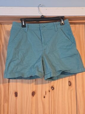 Eddie Bauer Teal Cotton Shorts